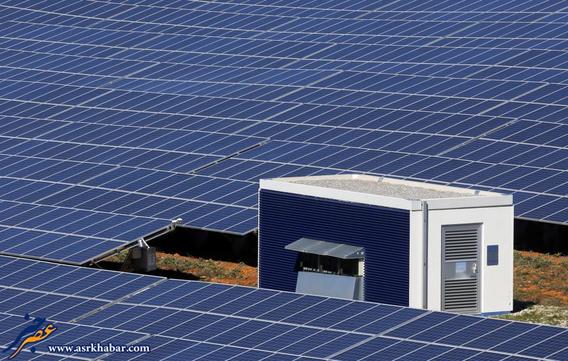 تصاویر دیدنی از مزرعه خورشیدی در فرانسه