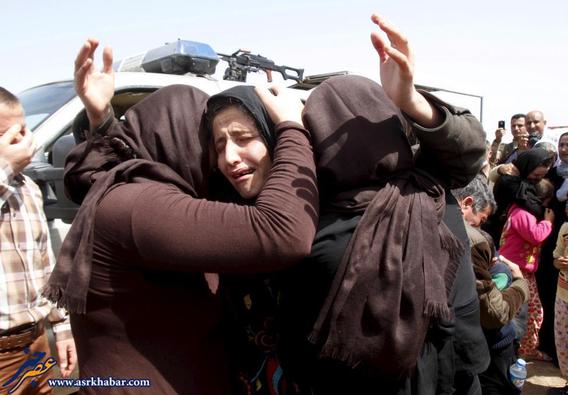 تصاویر دیدنی از نجات ایزدی ها از دست داعش