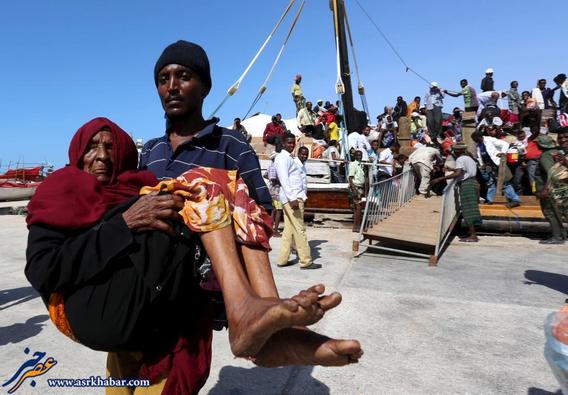 تصاویر: یمنی ها هم آواره شدند