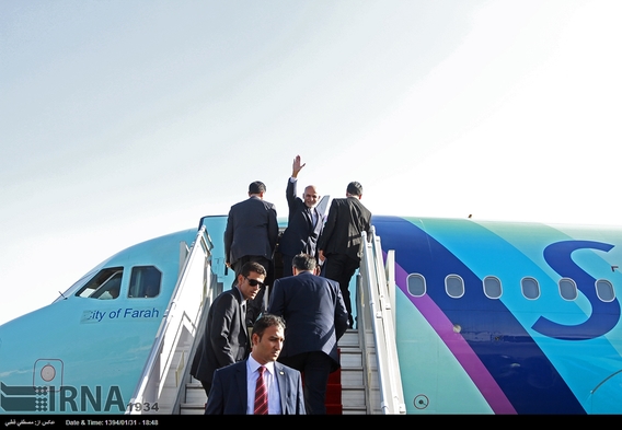 هواپیمای رئیس جمهوری افغانستان (عکس)