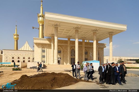 ضریح و سنگ قبر جدید حرم امام خمینی (عکس)