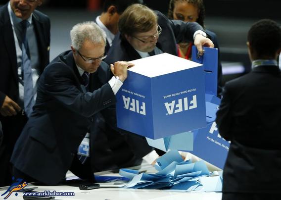 انتخابات فیفا (عکس)