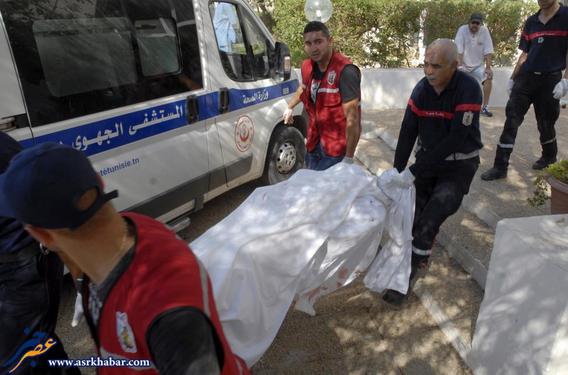 قتل 27 توریست در حمله به هتلی در تونس (عکس)
