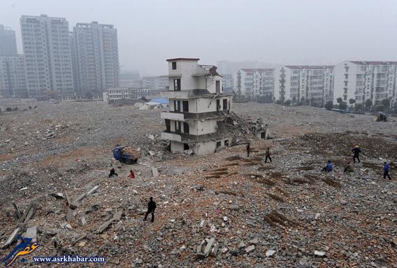 خانه هایی که پروژه نابود می کنند (عکس)