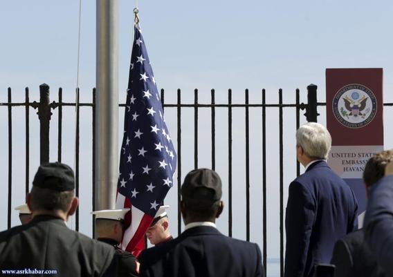 بازگشایی رسمی سفارت آمریکا در کوبا (عکس)