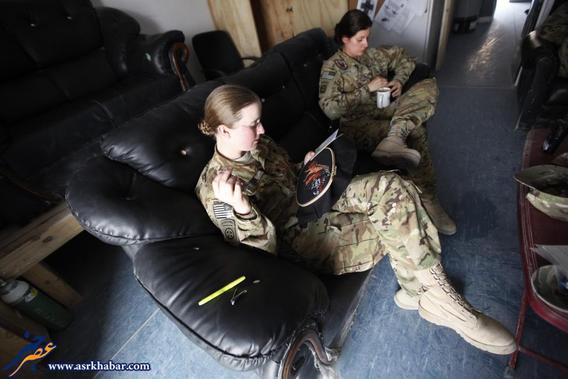 تصاویر متفاوت از زنان ارتش آمریکا (عکس)