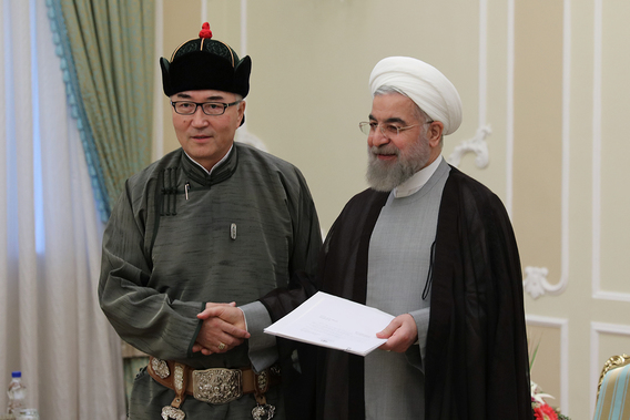 لباس سفیر مغولستان در تهران (عکس)