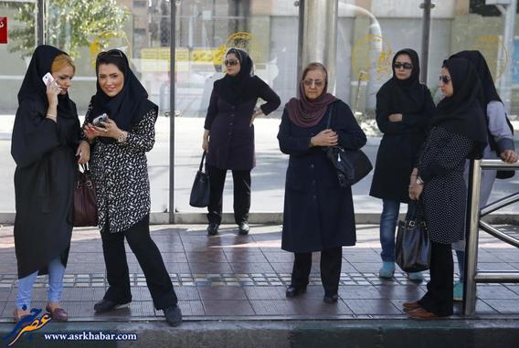 تصاویر رسانه انگلیسی از تهران