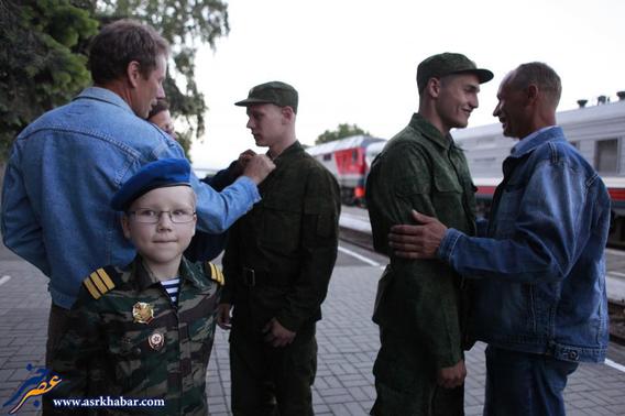 نحوه جذب نظامیان در روسیه (عکس)