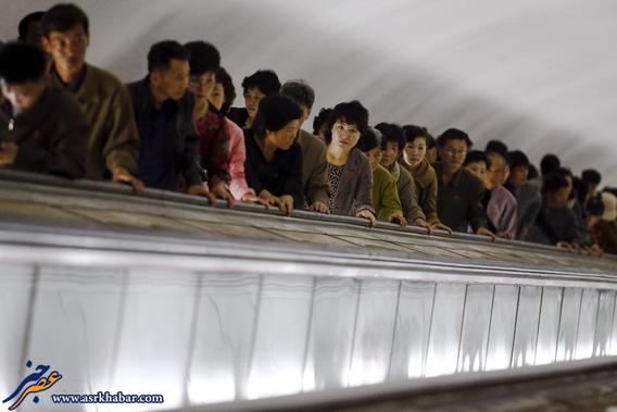اینجا متروی کره شمالی است (عکس)