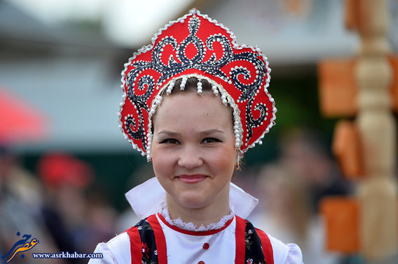 تصاویر: نقش زنان در جشن فرهنگی روسیه