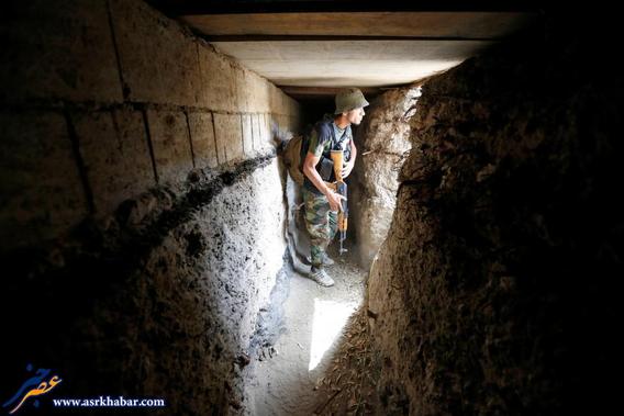 تونل های داعشی (عکس)