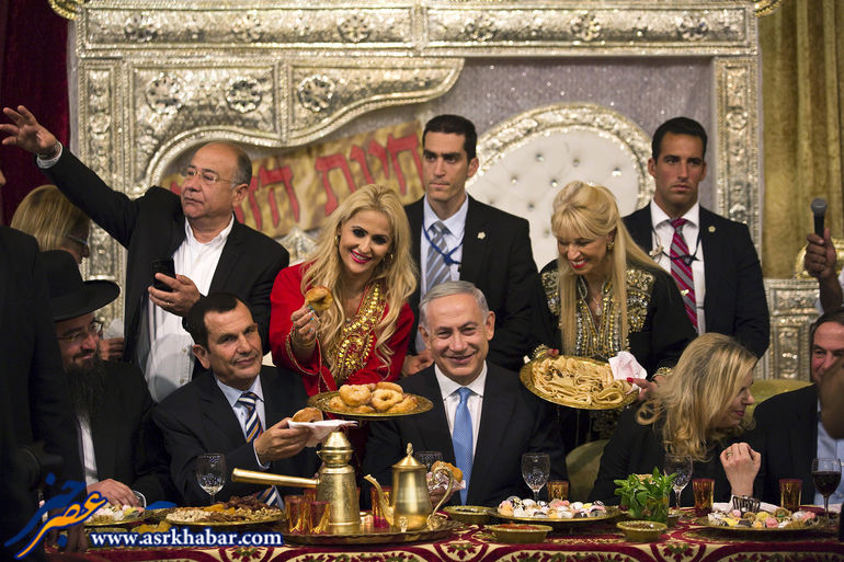 بساط لهو و لعب مختلط نتانیاهو (عکس)