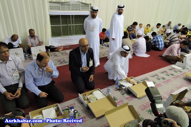 تکذیب پاداش 500 هزارتومانی برای افطار در مسجد شیخ زائد امارات (+عکس)