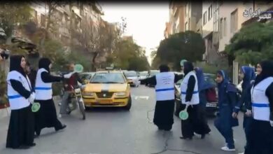 زنان پلیس راهور تهران